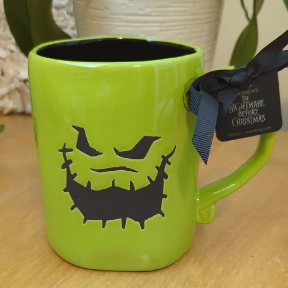 Disney Rae Dunn The Nightmare Before Christmas Oogie Boogie Mug Brand New